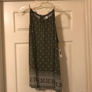 Old Navy Olive Tank Top NWT